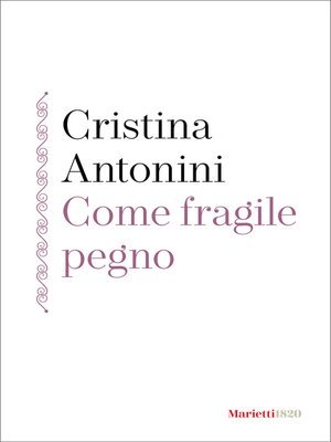 cover image of Come fragile pegno